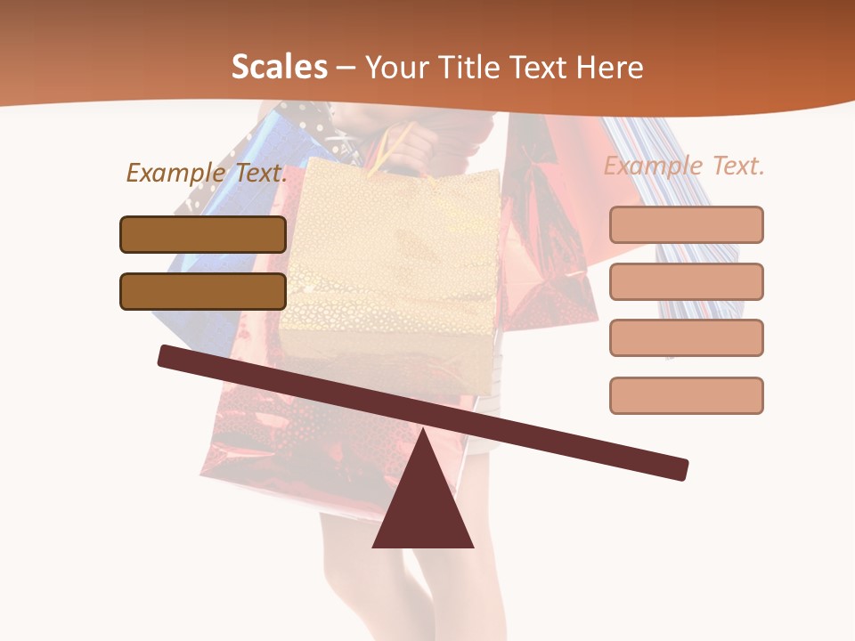 Happy Portrait Buyer PowerPoint Template