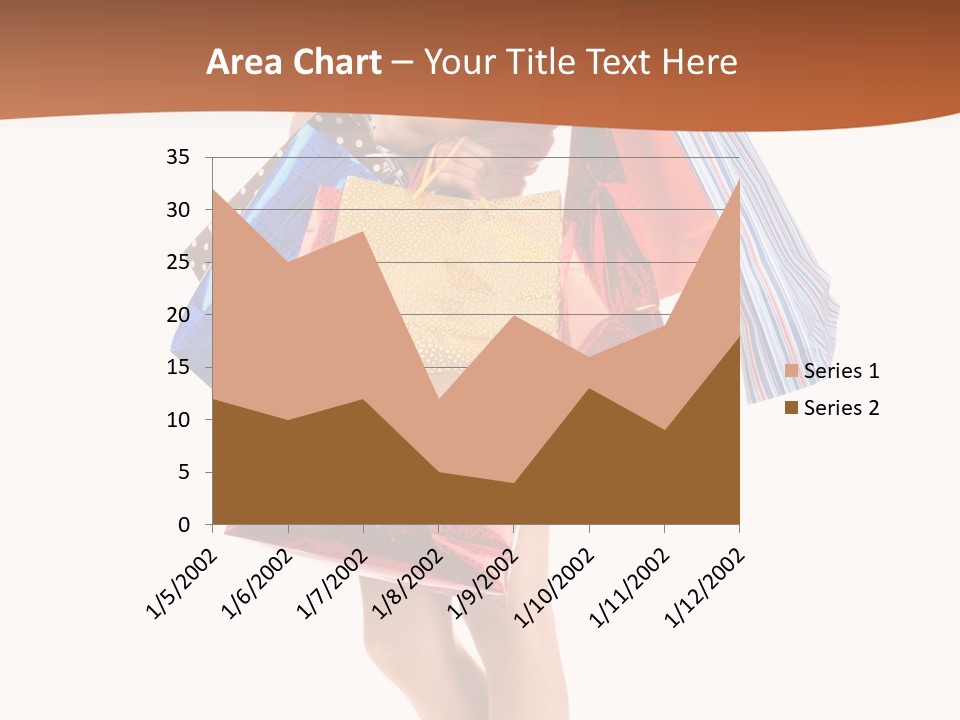 Happy Portrait Buyer PowerPoint Template