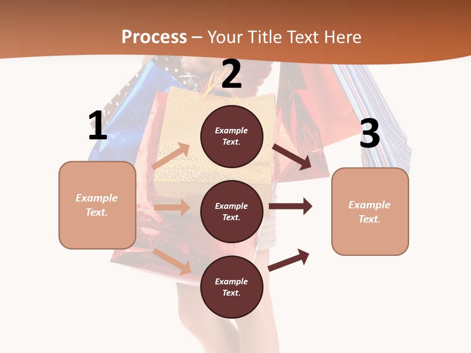 Happy Portrait Buyer PowerPoint Template