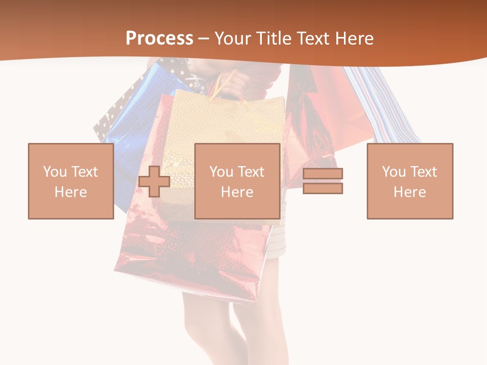 Happy Portrait Buyer PowerPoint Template