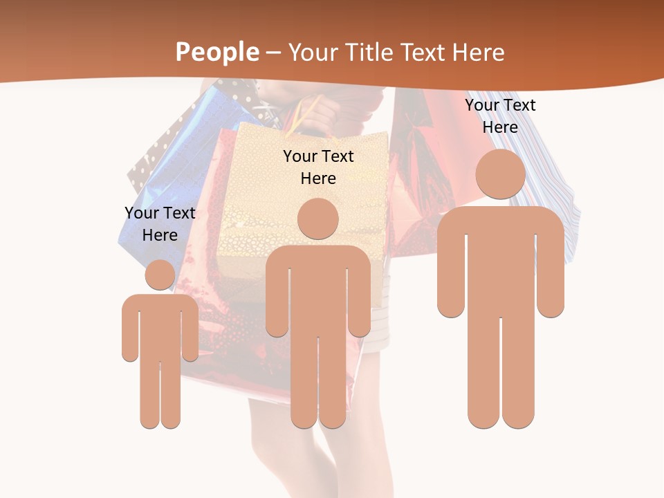 Happy Portrait Buyer PowerPoint Template