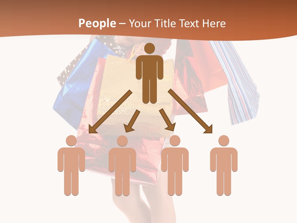 Happy Portrait Buyer PowerPoint Template