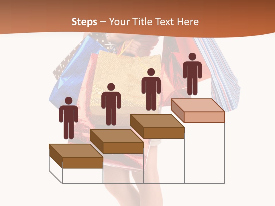 Happy Portrait Buyer PowerPoint Template