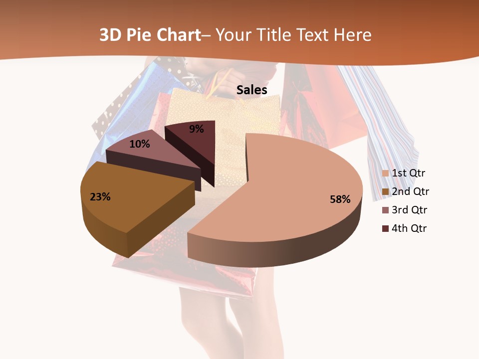 Happy Portrait Buyer PowerPoint Template