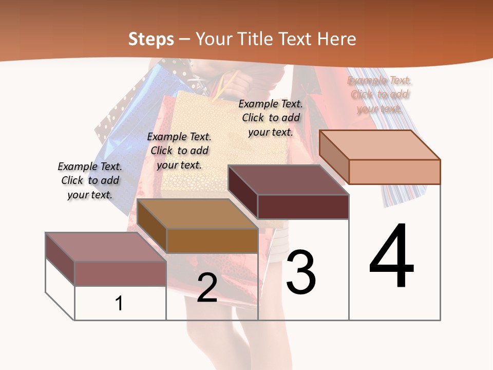 Happy Portrait Buyer PowerPoint Template