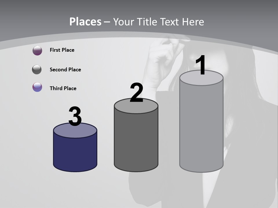 Aggressive Grey Model PowerPoint Template
