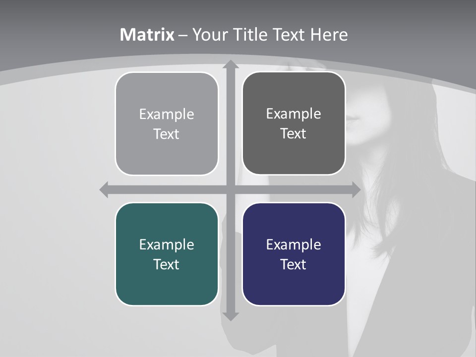 Aggressive Grey Model PowerPoint Template