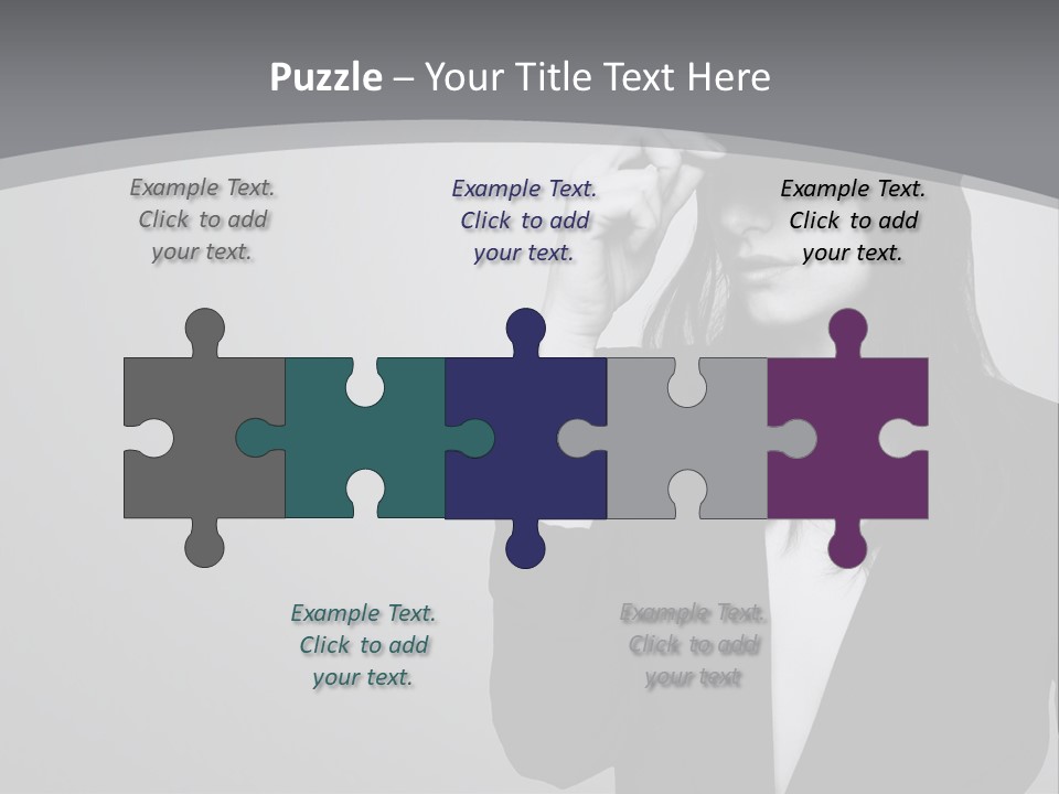 Aggressive Grey Model PowerPoint Template