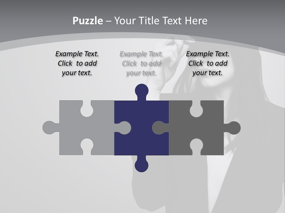 Aggressive Grey Model PowerPoint Template