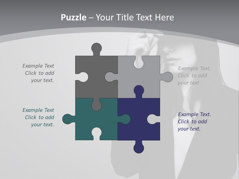 Aggressive Grey Model PowerPoint Template