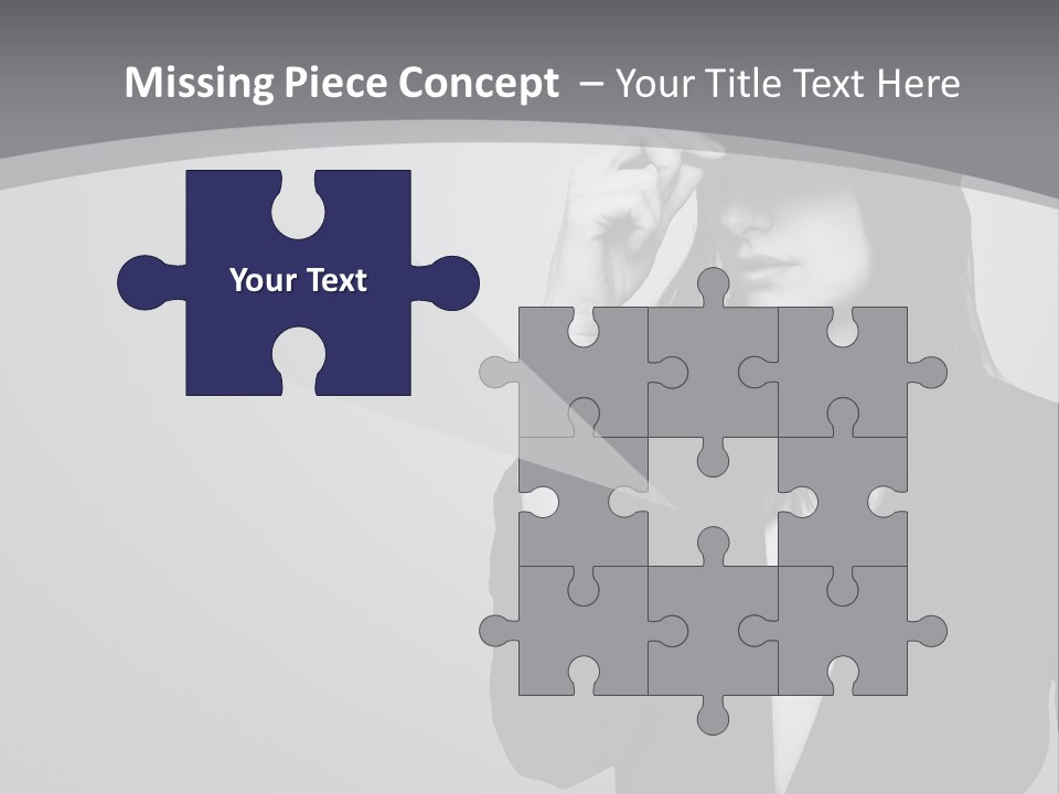 Aggressive Grey Model PowerPoint Template