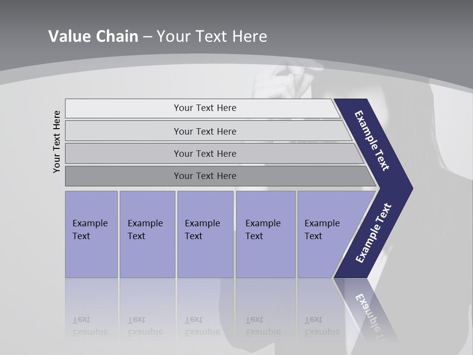 Aggressive Grey Model PowerPoint Template