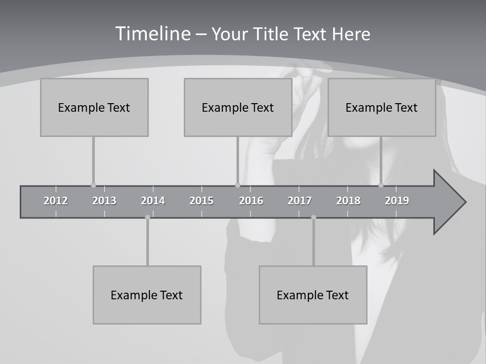 Aggressive Grey Model PowerPoint Template