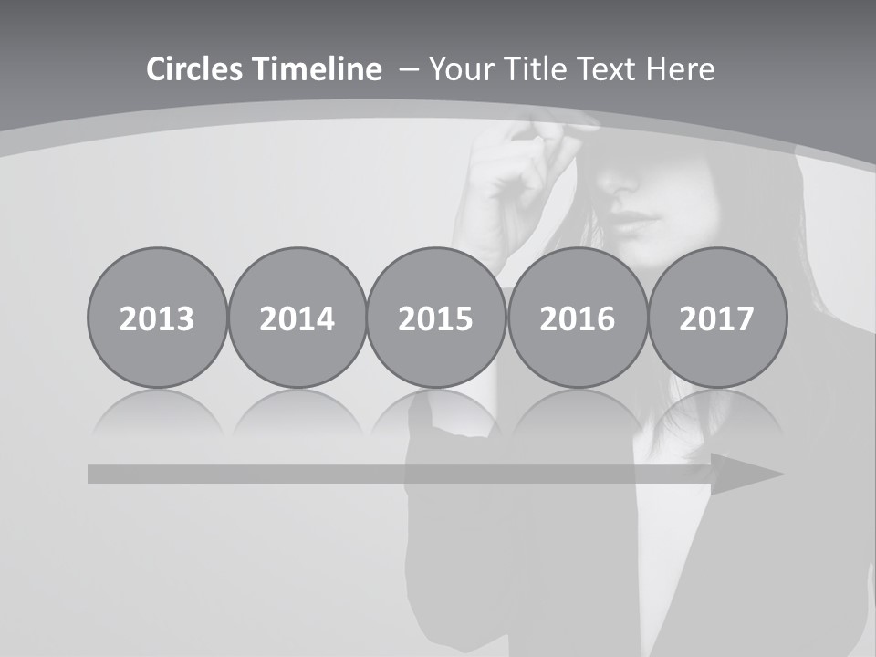 Aggressive Grey Model PowerPoint Template