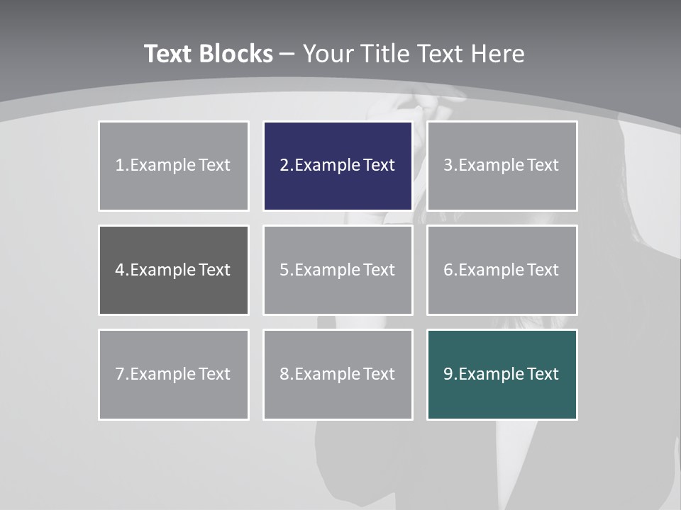 Aggressive Grey Model PowerPoint Template