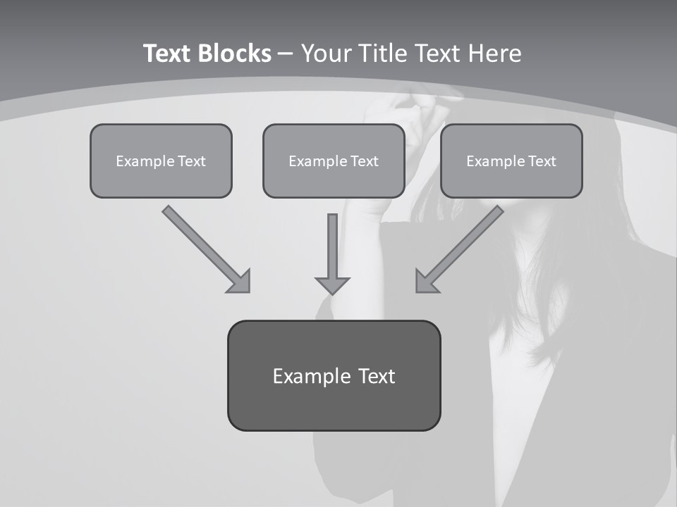 Aggressive Grey Model PowerPoint Template