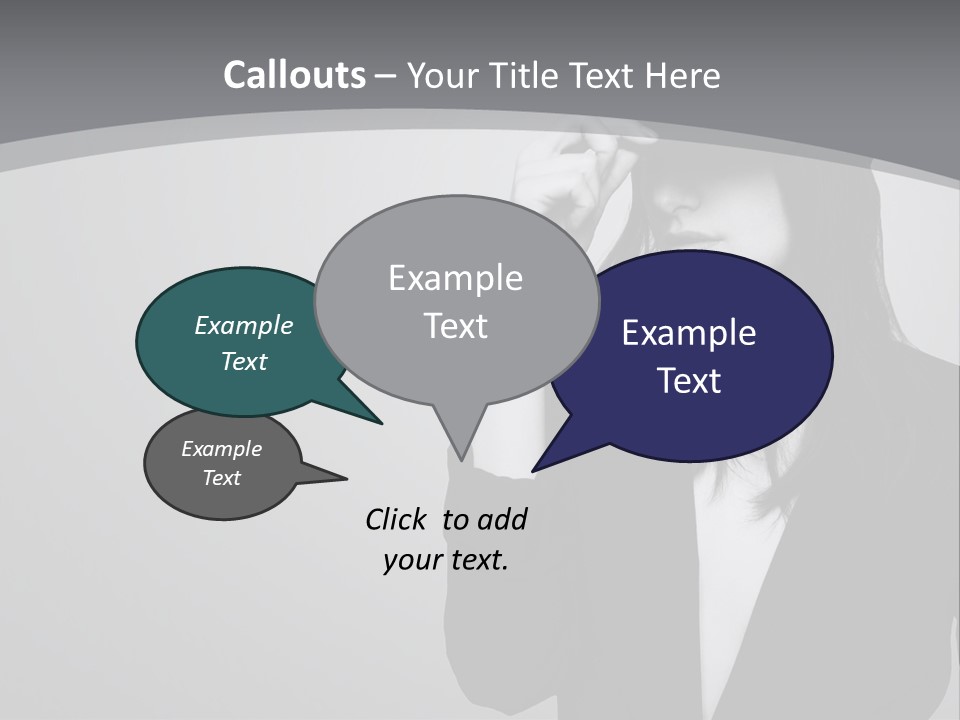 Aggressive Grey Model PowerPoint Template