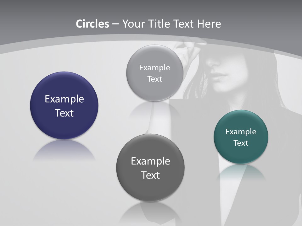 Aggressive Grey Model PowerPoint Template