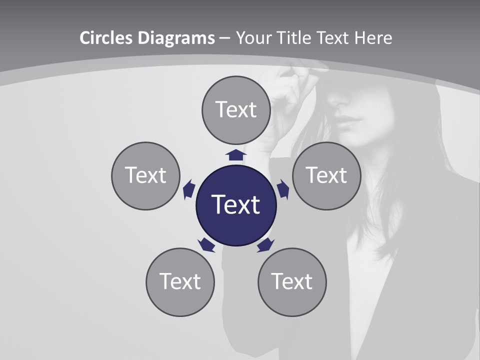 Aggressive Grey Model PowerPoint Template