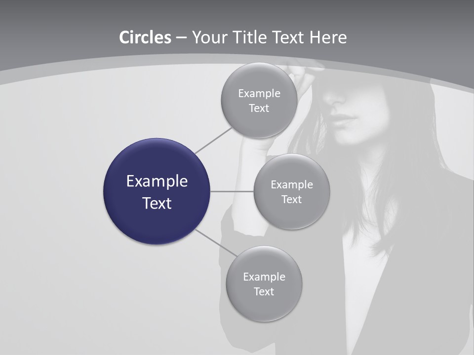 Aggressive Grey Model PowerPoint Template