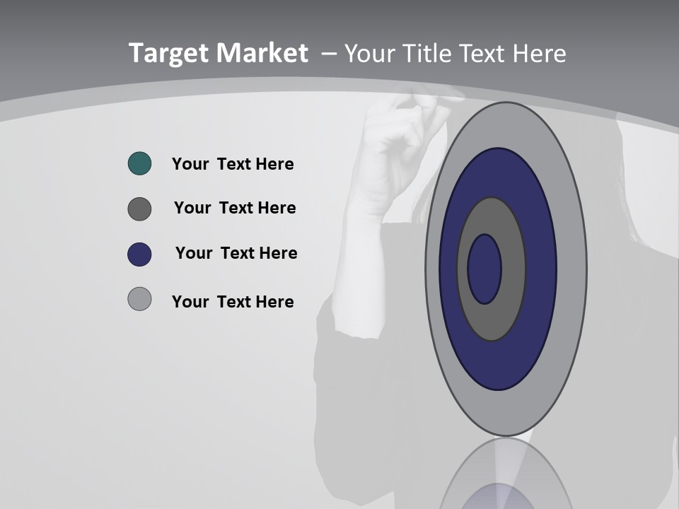 Aggressive Grey Model PowerPoint Template