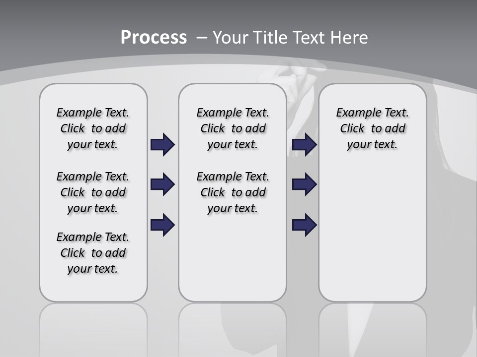 Aggressive Grey Model PowerPoint Template