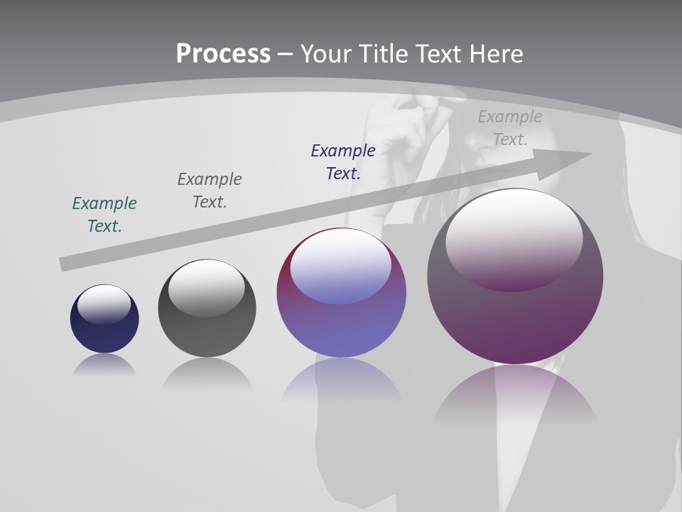 Aggressive Grey Model PowerPoint Template