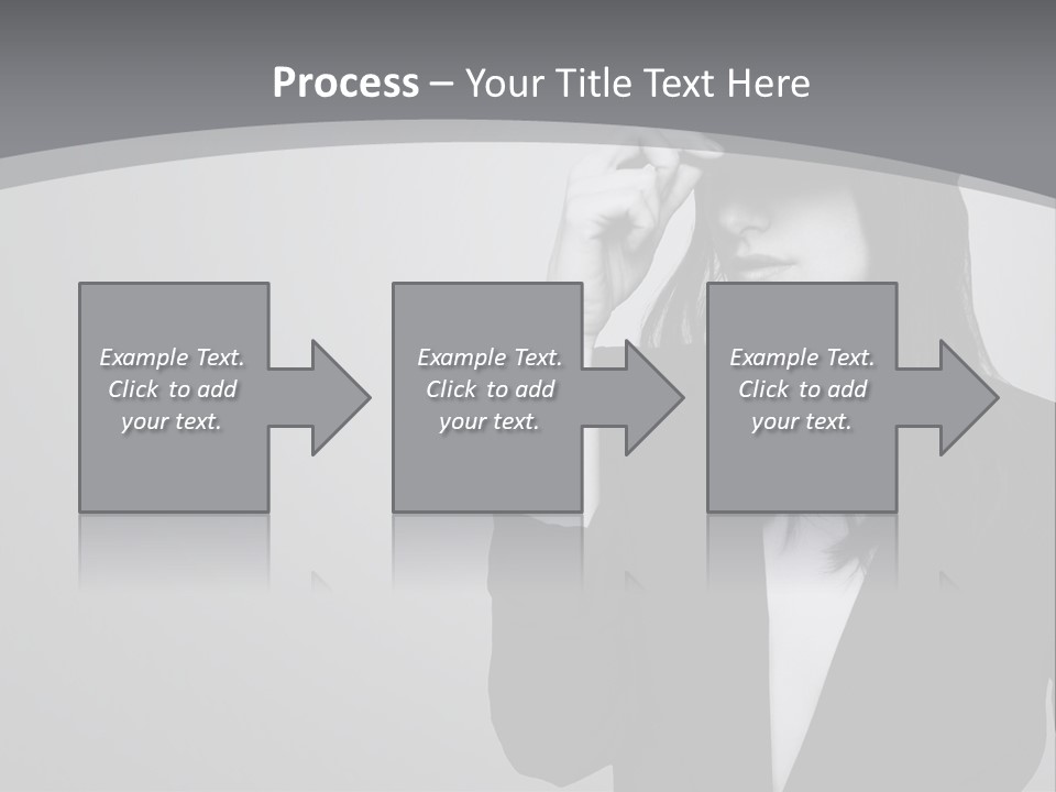 Aggressive Grey Model PowerPoint Template