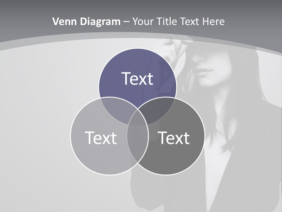 Aggressive Grey Model PowerPoint Template
