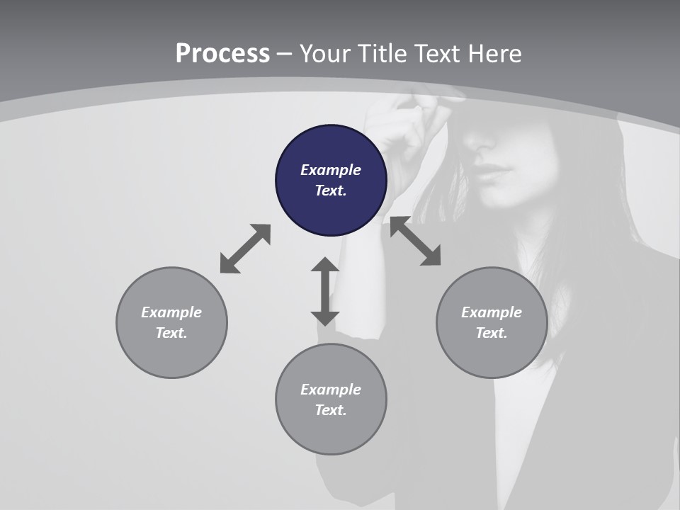 Aggressive Grey Model PowerPoint Template
