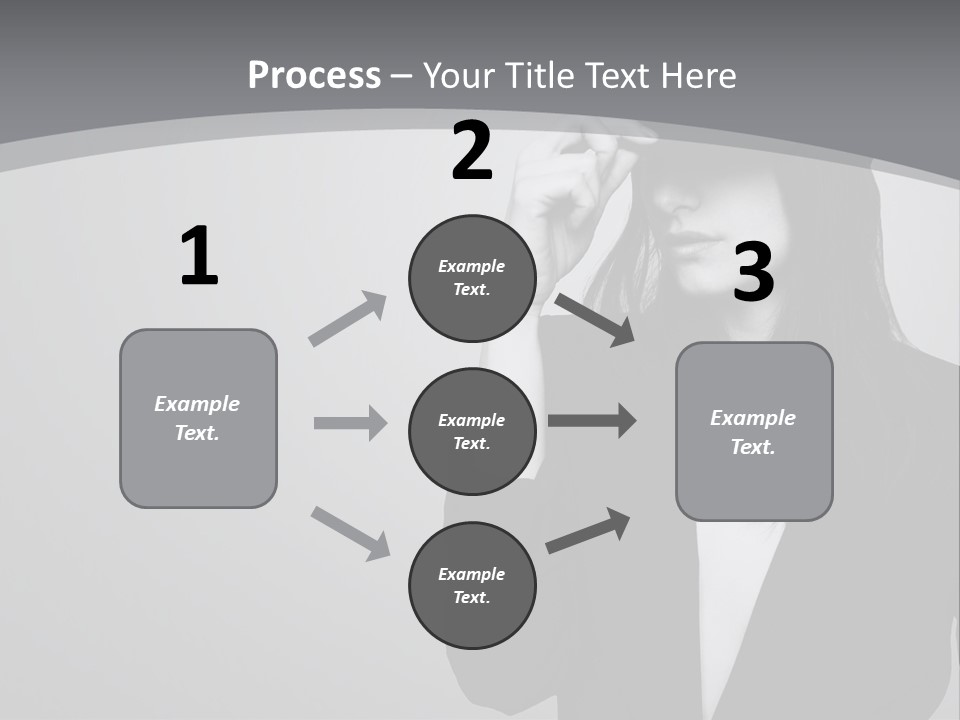 Aggressive Grey Model PowerPoint Template