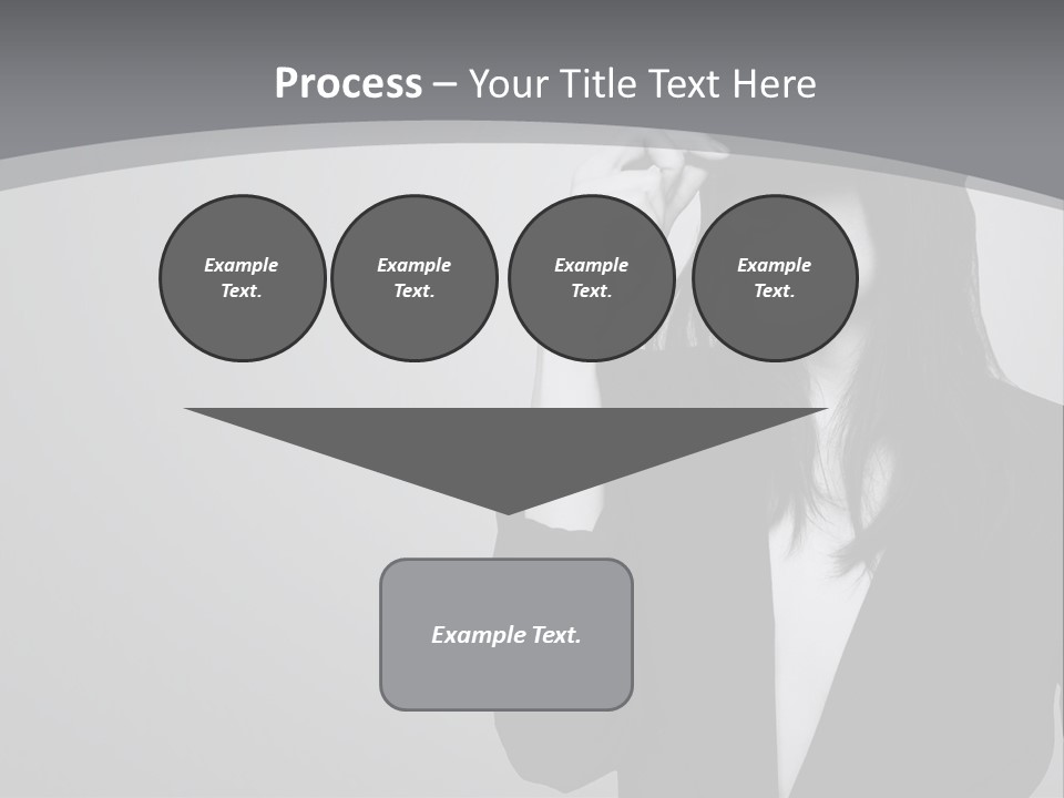 Aggressive Grey Model PowerPoint Template