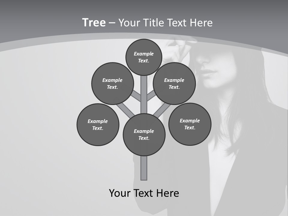 Aggressive Grey Model PowerPoint Template