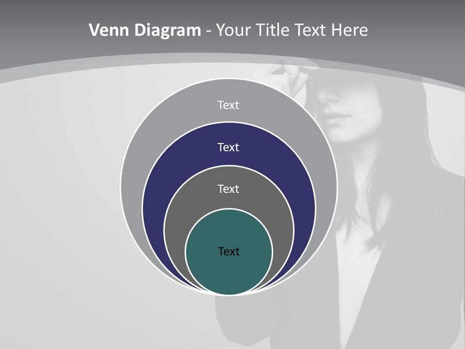 Aggressive Grey Model PowerPoint Template
