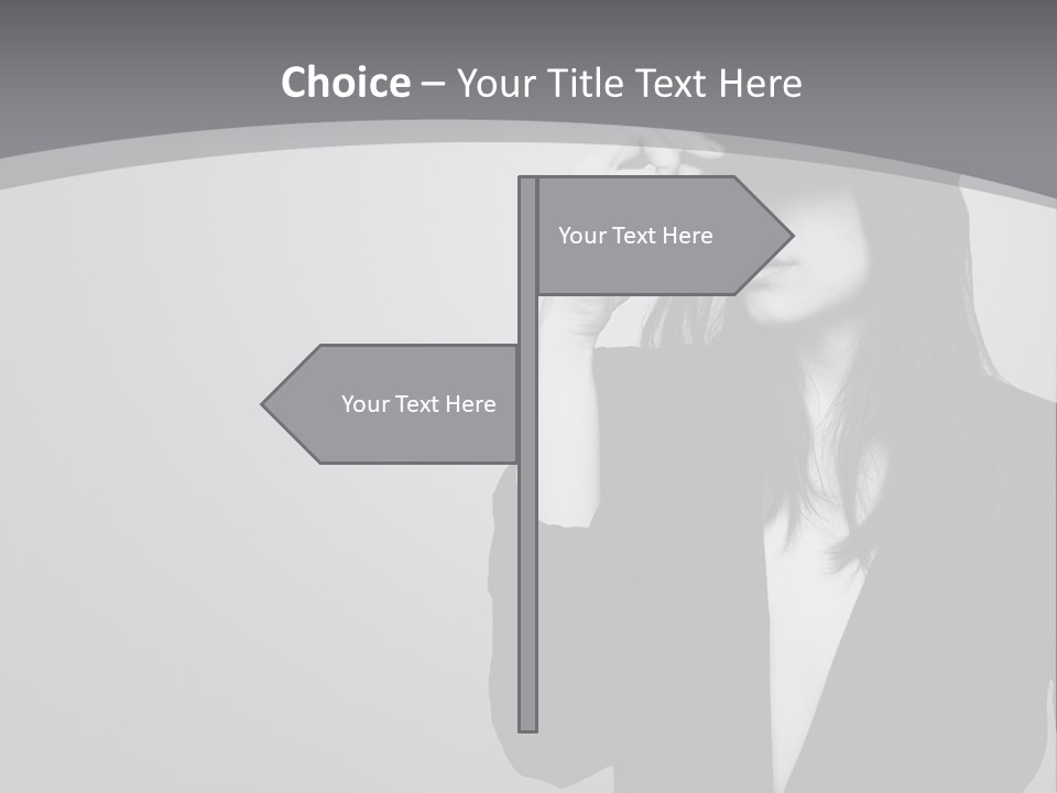 Aggressive Grey Model PowerPoint Template