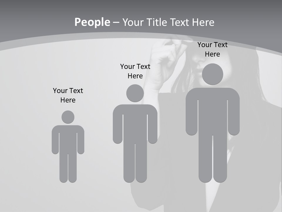 Aggressive Grey Model PowerPoint Template