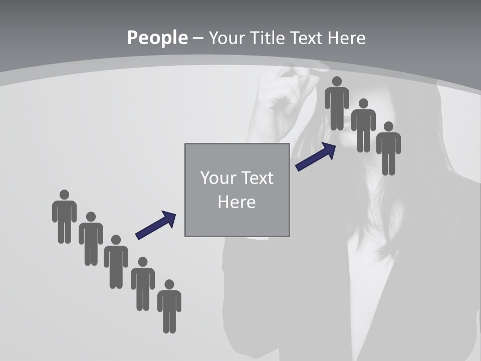 Aggressive Grey Model PowerPoint Template
