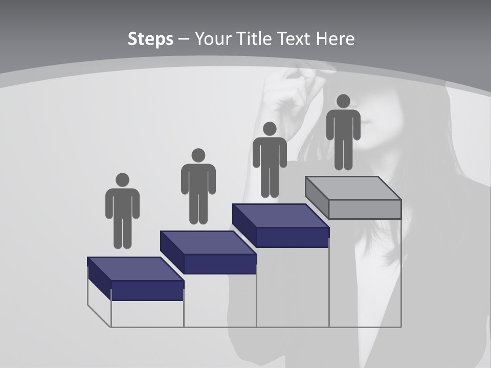 Aggressive Grey Model PowerPoint Template
