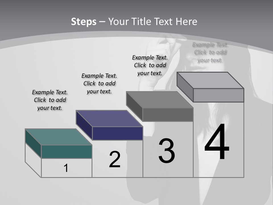 Aggressive Grey Model PowerPoint Template