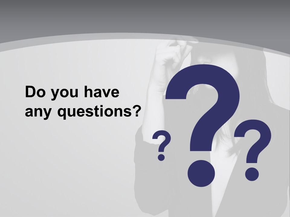 Aggressive Grey Model PowerPoint Template