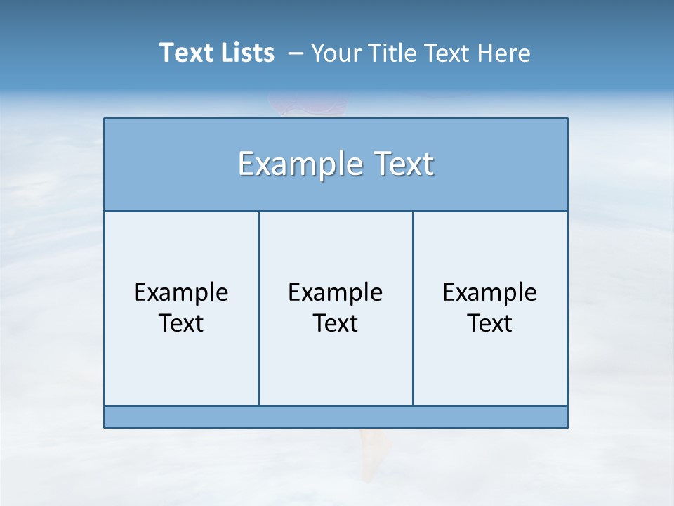 Lady Run Fly PowerPoint Template