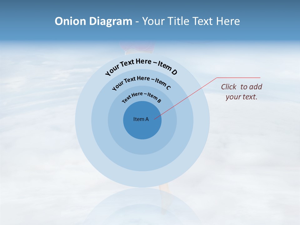 Lady Run Fly PowerPoint Template