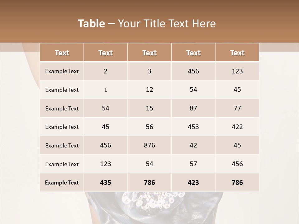 Pretty Cute Performance PowerPoint Template