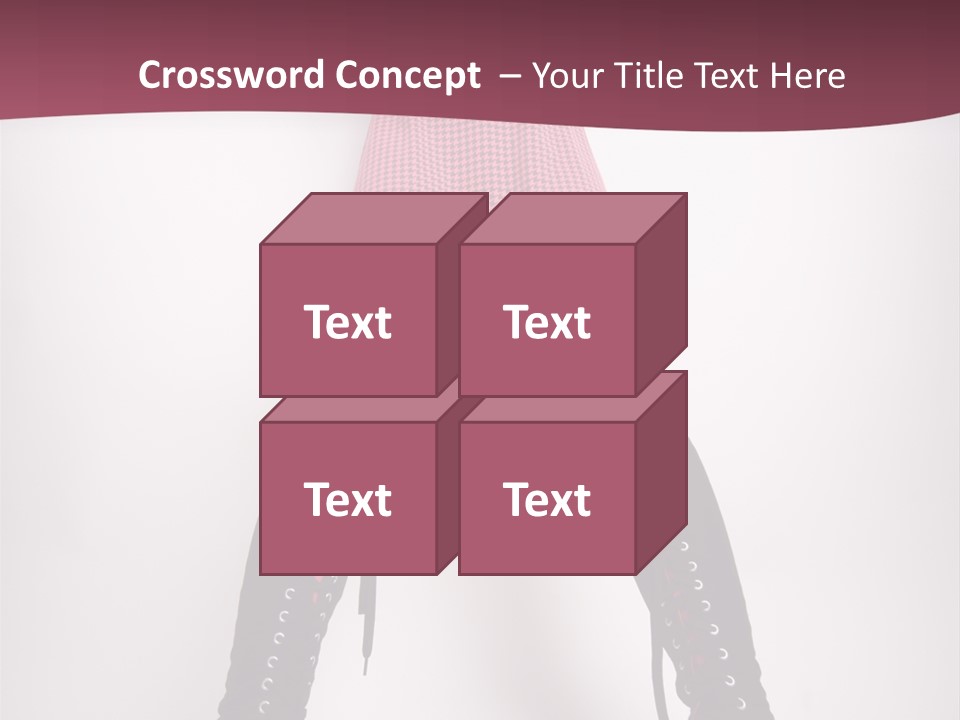 Figure Chair Teamwork PowerPoint Template