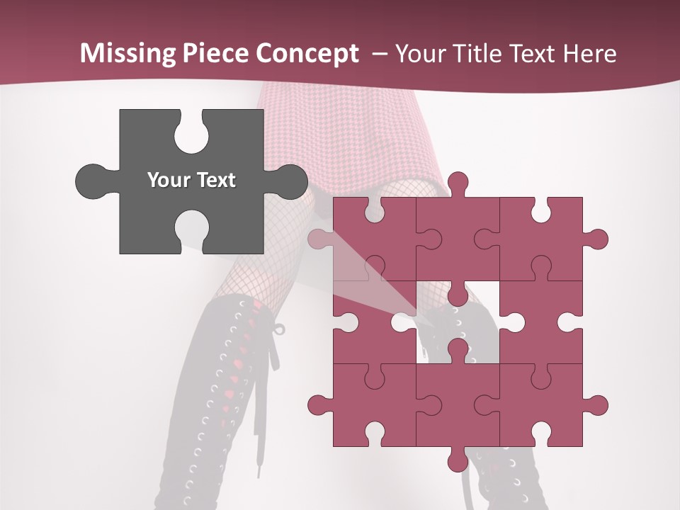 Figure Chair Teamwork PowerPoint Template