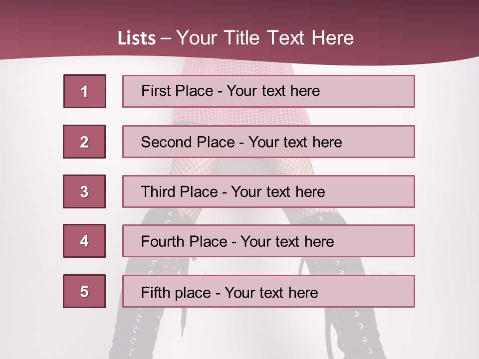 Figure Chair Teamwork PowerPoint Template