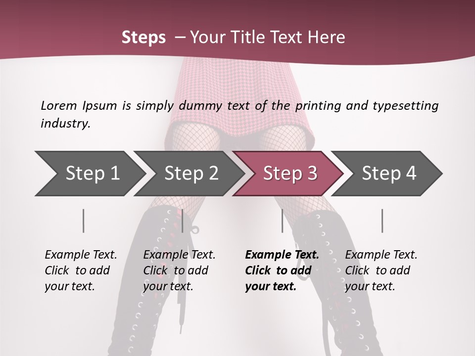 Figure Chair Teamwork PowerPoint Template