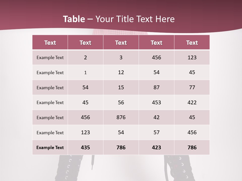 Figure Chair Teamwork PowerPoint Template