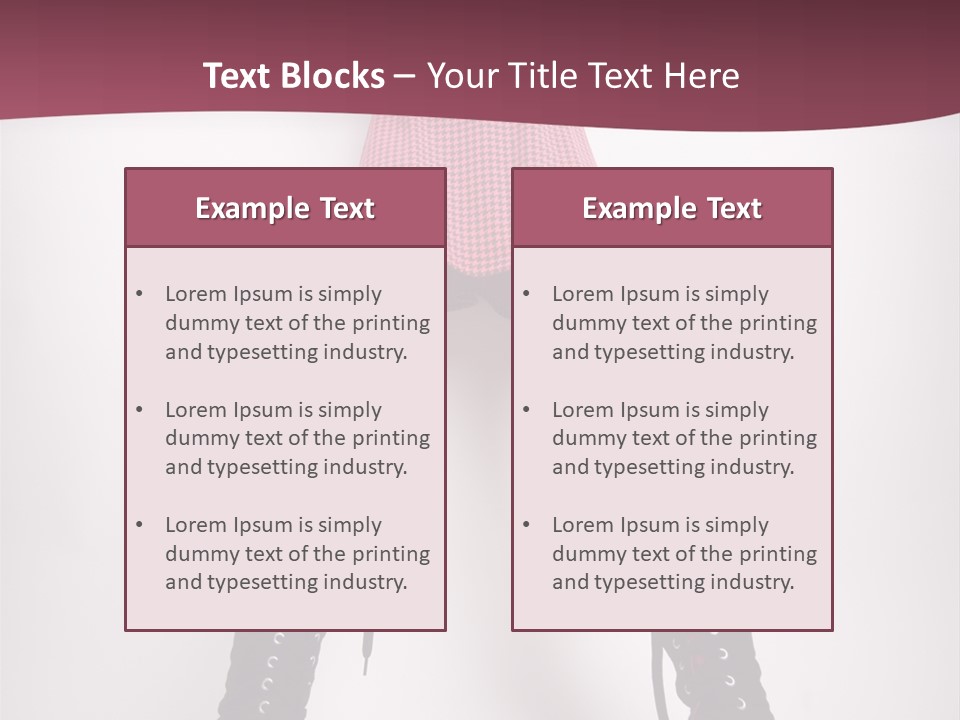 Figure Chair Teamwork PowerPoint Template