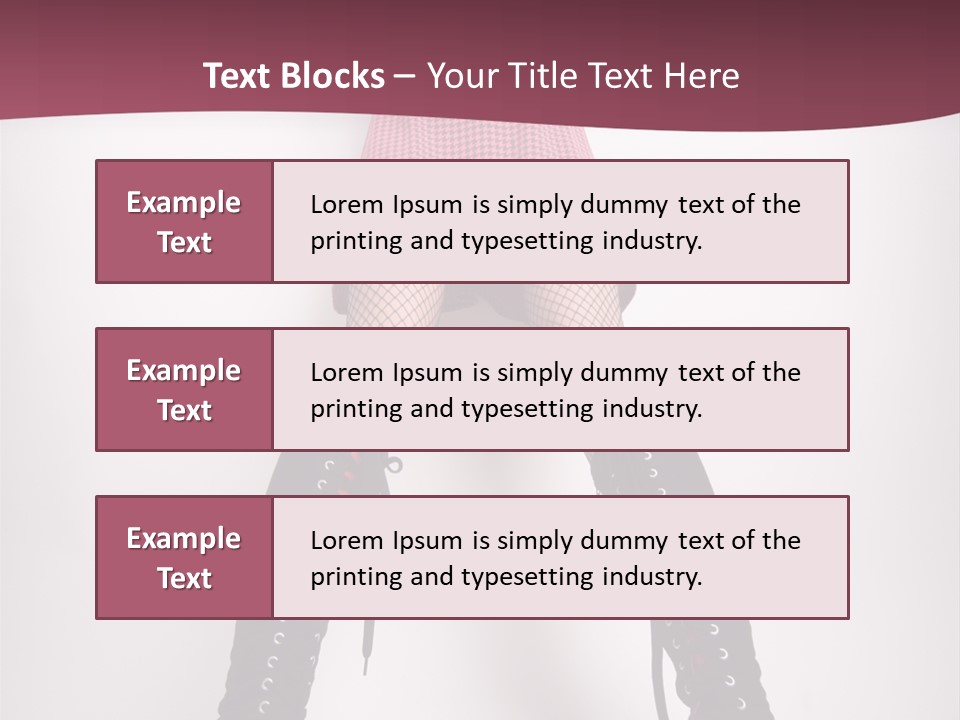 Figure Chair Teamwork PowerPoint Template